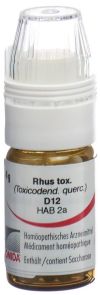OMIDA Rhus toxicodendron Glob D 12 Dosierhilfe 4 g