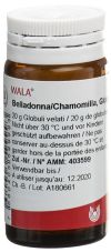 WALA Belladonna/Chamomilla Globuli, 20 g