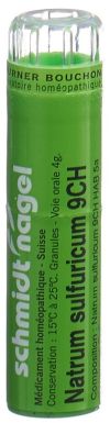 SN natrum sulfuricum gran 9 CH 4 g