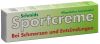 SCHMIDS crème pour le sport crème, 100 g