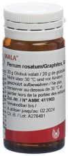 WALA Ferrum rosatum/Graphites Globuli, 20 g