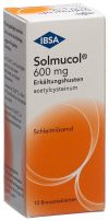 SOLMUCOL Erkältungshusten Brausetabletten 600 mg, 10 Stück