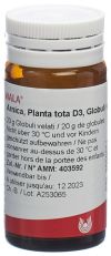 WALA Arnica planta tota Globuli D3, 20 g
