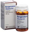 BURGERSTEIN Vitamin B6 Tabletten 100mg, 100 Stück