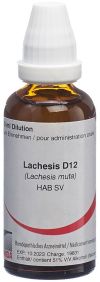 OMIDA lachesis liq 12 D 50 ml