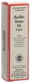 SANUM Bacillus firmus Tropfen D 6 5 ml