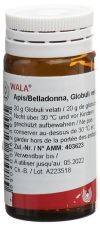 WALA Apis/Belladonna globules, 20 g0 g