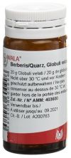 WALA Berberis/Quarz globules, 20 g
