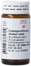 WALA Crataegus/Viscum Globuli, 20 g