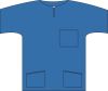 BARRIER Scrub Suit Shirt L bleu, 48 pièces