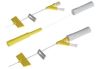 BD SAF-T-INTIMA 24G 0.7x19mm avec Y jaune, 25 pièces