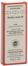 SANUM Bacillus cereus Kaps D 4 5 Stk