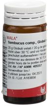 WALA sambucus comp globules, 20 g