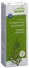 HEIDAK Knospe Wacholder Juniperus communis Glycerin Mazerat, 250 ml