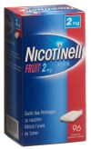 NICOTINELL Gum 2mg fruit, 96 Stück