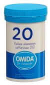 OMIDA SCHÜSSLER no20 kal alum sul comprimés 12 D 100 g