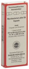 SANUM Mycobacterium phlei capsules D6, 5 pièces