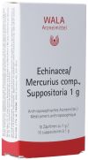 WALA Echinacea/Mercurius comp Suppositoires enfants, 10 x 1 g