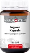 Naturstein Ingwer Kapseln, 100 Stück