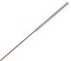 PARO ISOLA LONG 3mm x-fin rouge zyl 10 pièces