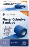 LIVSANE Fingerverband 5cmx4.5m selbsthaftend, 1 Stück