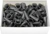 KAWE spéculum auriculaire jetable ø4mm anthracite, 10 x 100 pièces