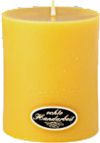 Kerzenfarm Bienenwachskerze, Stumpen mittel, 1 Stück