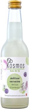 Kosmos Drinks Eau de là mélisse verveine boisson au kéfir Bio, 330 ml