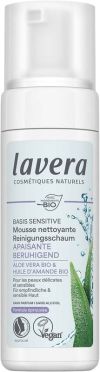 LAVERA Basis Sensitiv mousse de nettoyage, 150 ml