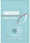 LAVILIN Deodorant lingettes box 10 pièces