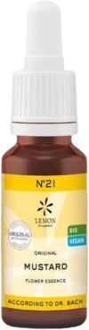 LEMON Fleurs de Bach Mustard Nr. 21, 20 ml