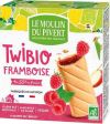 Le Moulin du Pivert Twibio framboise, 150 g