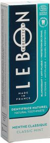 LEBON ESSENTIELS Zahnpasta klassische Minze Bio, 80 ml