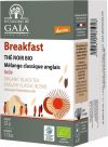 Les Jardins de Gaïa Breakfast Thé noir Breakfast Demeter Fairtrade Sachets, 20 x 1.6 g