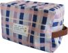 Lili Pepper Organic Cotton Pouch Check Multi BIG