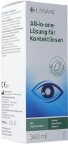 LIVSANE All-in-one-Lösung für Kontaktlinsen, 360 ml