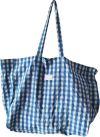 Lili Pepper Sac en coton Check Blue