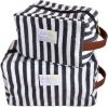 Lili Pepper Blockprint Necessaire Stripes Black BIG