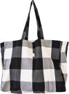 Lili Pepper Sac en coton Check BIG Black White