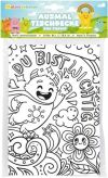 Mal mich bunt Nappe en papier à colorier « Mutmachbande », 1 pièce