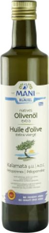 Mani Huile d'Olive extra-vierge, Kalamata A.O.C.