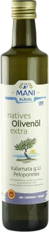 Mani Huile d'olive extra vierge de Kalamata,, 500 ml