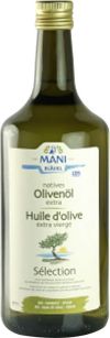 Mani Huile d'olive extra-vierge, Sélection