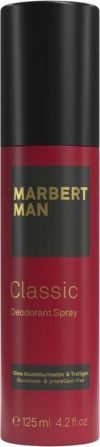 MARBERT Man Classic Natural Deodorant Spray, 125 ml