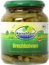 Haricots verts Marschland Naturkost fins en bocal, 330 g