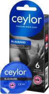 CEYLOR Bande bleue préservatif av réservoir 6 pièces