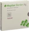 MEPILEX Ag Border Schaumverband 10x10cm, 5 Stück