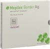 MEPILEX Ag Border pans hydrocell 15x15cm 5 pièces