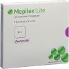 MEPILEX Lite Absorptionsverband 10 x 10 cm Silikon, 5 Stück
