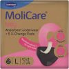 Molicare Absorbent Underwear Lady L + 5 Pads